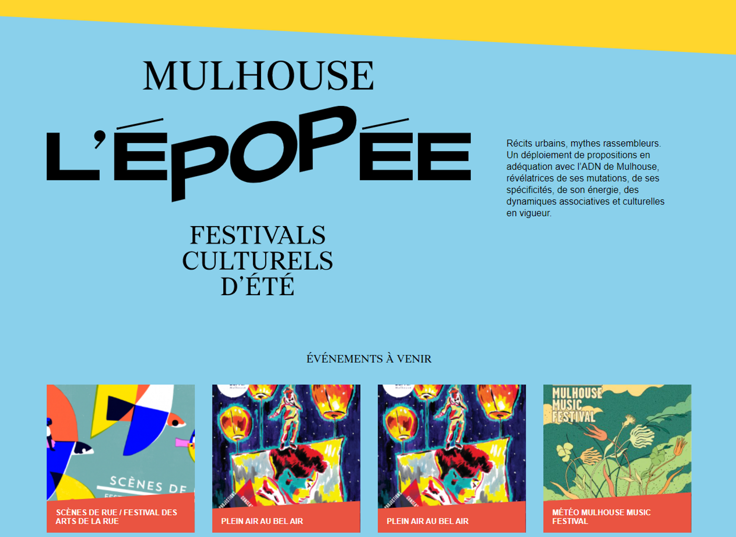 Mulhouse Epopée 2021